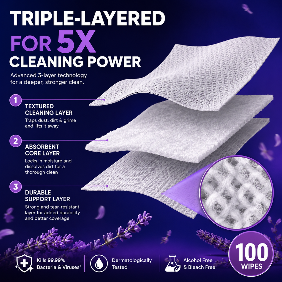 Lavender Disinfecting Wipes